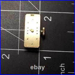 Vintage Altair 17 Jewel Swiss Watch Movement 14K Gold Dial Parts Repair
