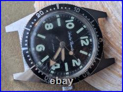 Vintage Andre Bouchard All SS French Diver withCountdown Bezel FOR PARTS/REPAIR Vintage Andre Bouchard All SS French Diver withCountdown Bezel FOR PARTS/REPAIR