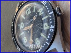 Vintage Andre Bouchard All SS French Diver withCountdown Bezel FOR PARTS/REPAIR Vintage Andre Bouchard All SS French Diver withCountdown Bezel FOR PARTS/REPAIR