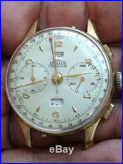 Vintage Angelus Chronodato Wristwatch. Parts Or Repair