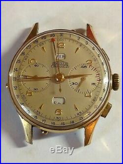 Vintage Angelus Chronodato Wristwatch. Parts Or Repair