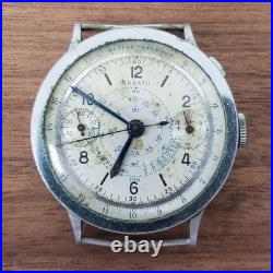 Vintage Ardath Chronograph Watch 37mm One Button Landeron Hahn, For Parts/Repair Vintage Ardath Chronograph Watch 37mm One Button Landeron Hahn, For Parts/Repair