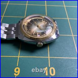 Vintage Aroma Bull Dog Automatic For Parts Or Repair Watch Stainless 118