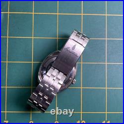 Vintage Aroma Bull Dog Automatic For Parts Or Repair Watch Stainless 118