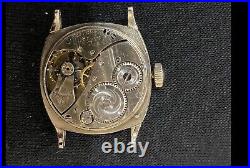 Vintage Art Deco Elgin Wrist Watch Manual Wind For Parts or Repair