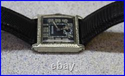 Vintage Art Deco Mens Bulova Wrist Watch (for Parts Or Repair)