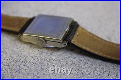 Vintage Art Deco Mens Bulova Wrist Watch (for Parts Or Repair)