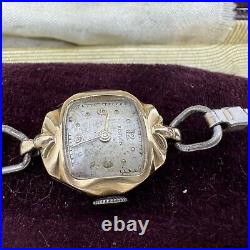 Vintage Avalon 14K Yellow Gold Womens Watch Orig Box 17J Swiss PARTS/REPAIR Vintage Avalon 14K Yellow Gold Womens Watch Orig Box 17J Swiss PARTS/REPAIR