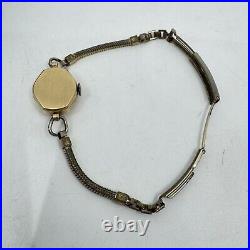Vintage Avalon 14K Yellow Gold Womens Watch Orig Box 17J Swiss PARTS/REPAIR Vintage Avalon 14K Yellow Gold Womens Watch Orig Box 17J Swiss PARTS/REPAIR