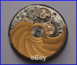 Vintage BREGUET Marine Chrono Movement & Dial, Cal 5830/1. Parts Or Repairs