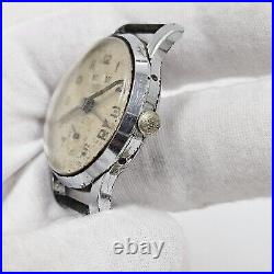 Vintage BRITIX Month Triple Date Calendar Watch 17 Jewels Rare For Parts/Repair