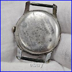 Vintage BRITIX Month Triple Date Calendar Watch 17 Jewels Rare For Parts/Repair