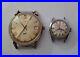 Vintage BULOVA Sea King & ACCROMATIC 17 Jewls Watch Lot Of 2 For Parts Or Repair