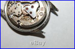 Vintage BUREN Ca. 525 Super Automatic Watch Pendulum Movement Parts Repair