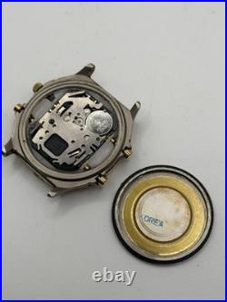Vintage Baylor Alarm Chrono Watch (For Parts / Repair) Untested