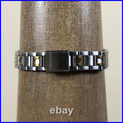 Vintage Britix Women Two Tone Mechanical Wind For Watch Parts Or Repair Only