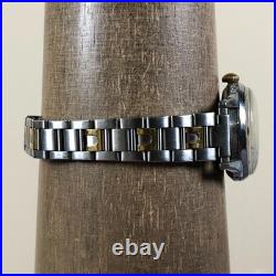 Vintage Britix Women Two Tone Mechanical Wind For Watch Parts Or Repair Only