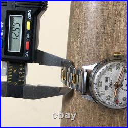 Vintage Britix Women Two Tone Mechanical Wind For Watch Parts Or Repair Only