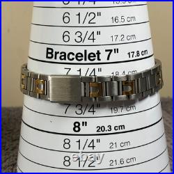 Vintage Britix Women Two Tone Mechanical Wind For Watch Parts Or Repair Only