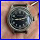 Vintage Bulova A-11 WW2 Military Hack Wrist Watch Black Dial PARTS / REPAIR