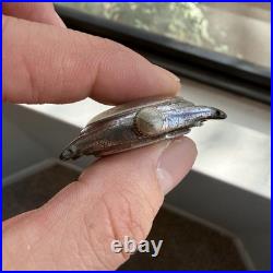 Vintage Bulova A-11 WW2 Military Hack Wrist Watch Black Dial PARTS / REPAIR