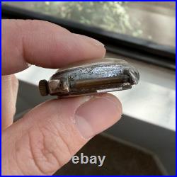 Vintage Bulova A-11 WW2 Military Hack Wrist Watch Black Dial PARTS / REPAIR