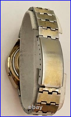 Vintage Bulova AccuQuartz Watch 10k R. G. P Back 2260 Bulova lcd REPAIR OR PARTS