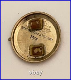 Vintage Bulova AccuQuartz Watch 10k R. G. P Back 2260 Bulova lcd REPAIR OR PARTS