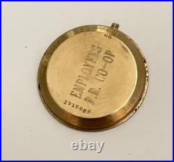 Vintage Bulova AccuQuartz Watch 10k R. G. P Back 2260 Bulova lcd REPAIR OR PARTS