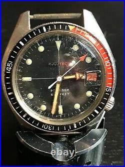 Vintage Bulova Accutron 666 Deep Sea Divers Watch Parts Repair N0
