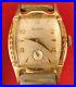 Vintage Bulova Art Deco Gold Filled Mechanical Wristwatch For Parts Or Repair