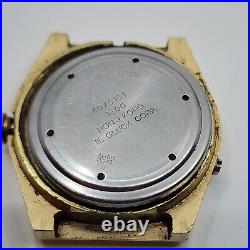 Vintage Bulova Computron Men's LED Watch PARTS REPAIR Not Working