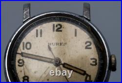 Vintage Buren WWII Military Watch Swiss 30mm Parts Repair Not Working Vintage Buren WWII Military Watch Swiss 30mm Parts Repair Not Working