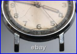 Vintage Buren WWII Military Watch Swiss 30mm Parts Repair Not Working Vintage Buren WWII Military Watch Swiss 30mm Parts Repair Not Working