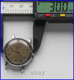 Vintage Buren WWII Military Watch Swiss 30mm Parts Repair Not Working Vintage Buren WWII Military Watch Swiss 30mm Parts Repair Not Working