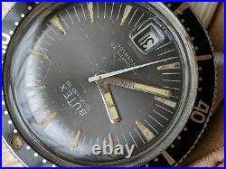 Vintage Butex 5 ATM Diver withAll SS Submarine Case, ETA 2452, Runs FOR PARTS/REPAIR Vintage Butex 5 ATM Diver withAll SS Submarine Case, ETA 2452, Runs FOR PARTS/REPAIR