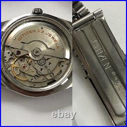 Vintage CITIZEN CRYSTAL 7 ACSS-2906Y FOR PARTS OR REPAIR JAPAN