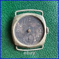 Vintage CYMA Trench WWI Wire Lugs Wristwatch PARTS / REPAIR #2