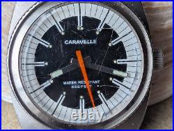 Vintage Caravelle N5 3286-DP Devil Diver withMissing Insert, Runs FOR PARTS/REPAIR Vintage Caravelle N5 3286-DP Devil Diver withMissing Insert, Runs FOR PARTS/REPAIR