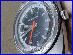 Vintage Caravelle N5 3286-DP Devil Diver withMissing Insert, Runs FOR PARTS/REPAIR Vintage Caravelle N5 3286-DP Devil Diver withMissing Insert, Runs FOR PARTS/REPAIR