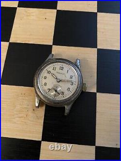 Vintage Carondelet WW2-Era Brevet Mechnical Military Watch for Parts/Repair