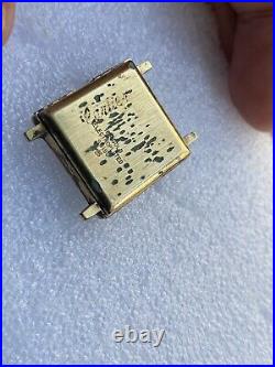 Vintage Cartier Paris Square 22.8mm Manual Wind, Only For Parts Or Repair. READ