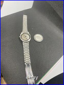 Vintage Certina Automatic Wrist Watch! Saddam Hussein25 Jewel Mov. Parts/Repair