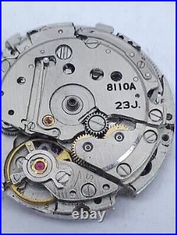 Vintage Citizen 8110a Movement Wrist Watch Men's Japan Balance Ok! Parts, Repair