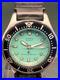 Vintage Citizen Blue Dial Quartz Diver 200M 33mm 2031-204140Y For Parts/Repair