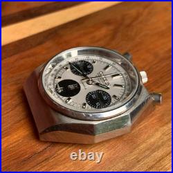 Vintage Citizen Panda Bullhead Chronograph 67-9356 Stainless Steel Parts Repair
