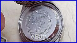 Vintage Citizen auto chronograph watch ref 67 9038 6356 parts repair project lot