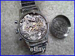 Vintage Clebar Men's Chronograph Watch for Parts or Repair
