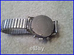 Vintage Clebar Men's Chronograph Watch for Parts or Repair