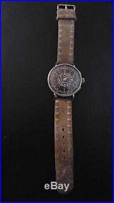 Vintage Coronex Chronograph Swiss Watch For Parts Or Repair